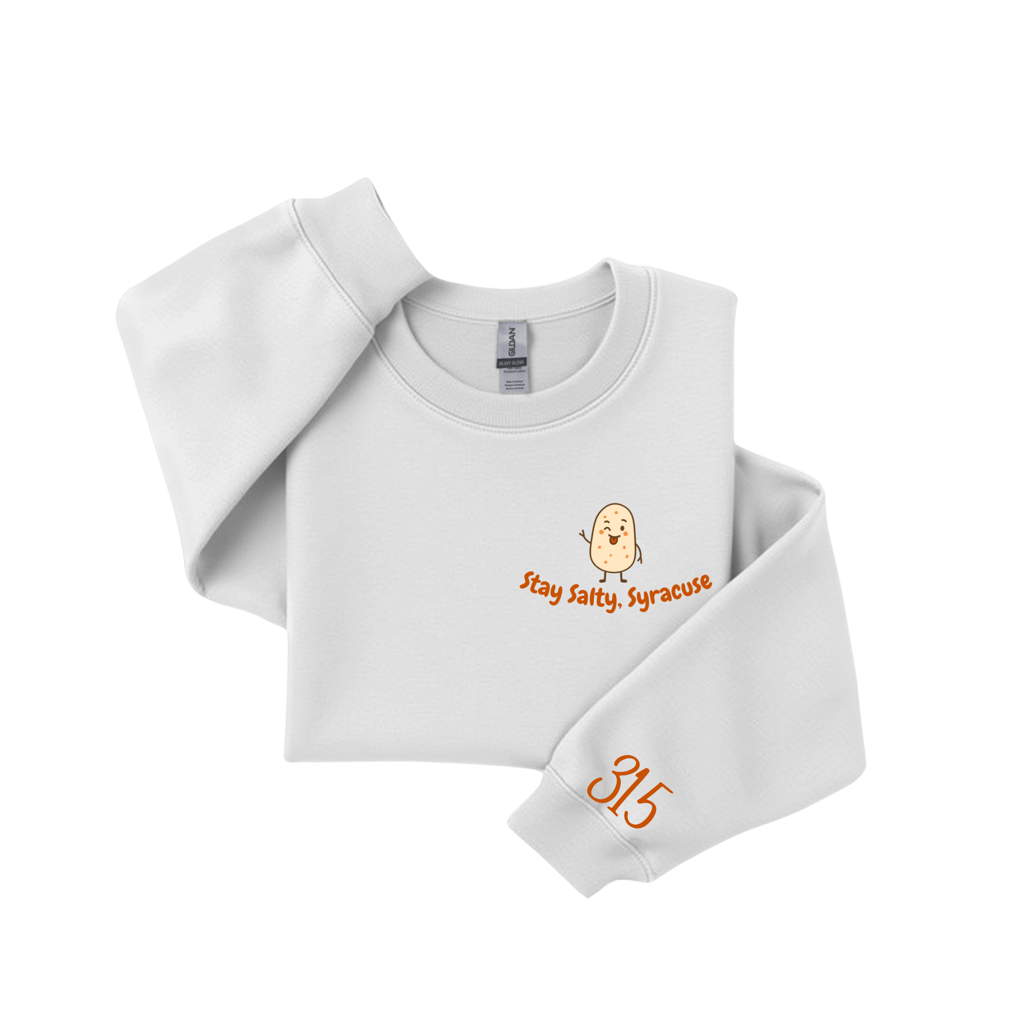 Stay Salty, Syracuse Crewneck Sweatshirt